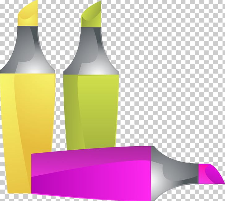 Highlighter Marker Pen Computer Icons PNG, Clipart, Bottle, Computer Icons, Drinkware, Glass Bottle, Highlighter Free PNG Download