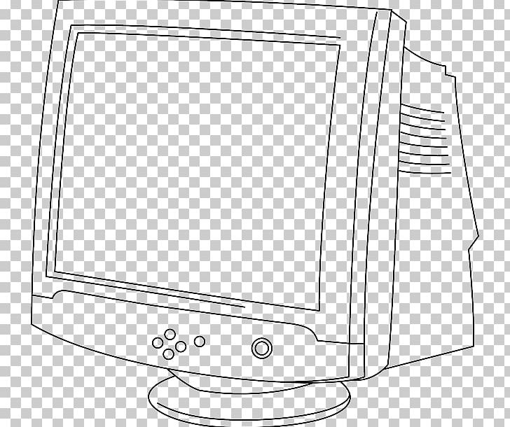 Laptop Computer Monitors PNG, Clipart, Angle, Area, Black And White, Cathode Ray Tube, Computer Free PNG Download