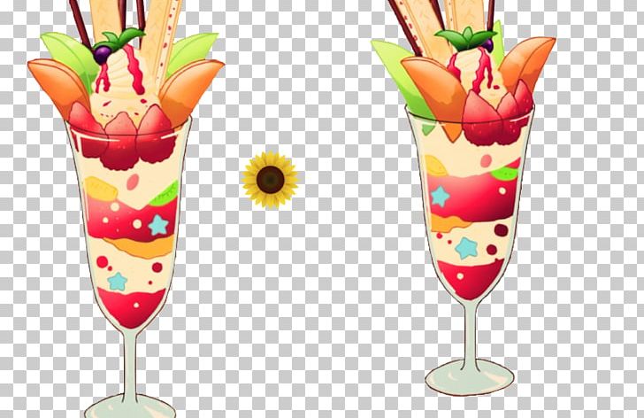 Sundae Parfait Ice Cream Strawberry PNG, Clipart, Anime, Biscuit, Champagne Stemware, Cocktail Garnish, Cream Free PNG Download