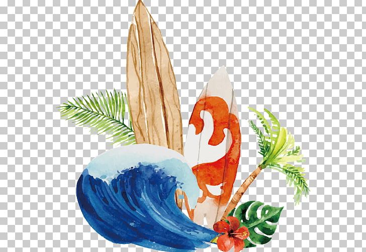 Euclidean Wave Surfing Surfboard PNG, Clipart, Big Wave Surfing, Cartoon, Coconut Tree, Drawing, Euclidean Vector Free PNG Download