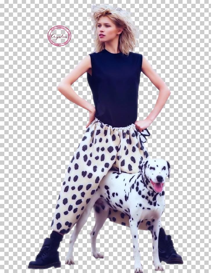 Hana Jiříčková Dalmatian Dog Vogue Fashion Model PNG, Clipart, Animal Print, Breed, Clothing, Dalmatian, Dalmatian Dog Free PNG Download
