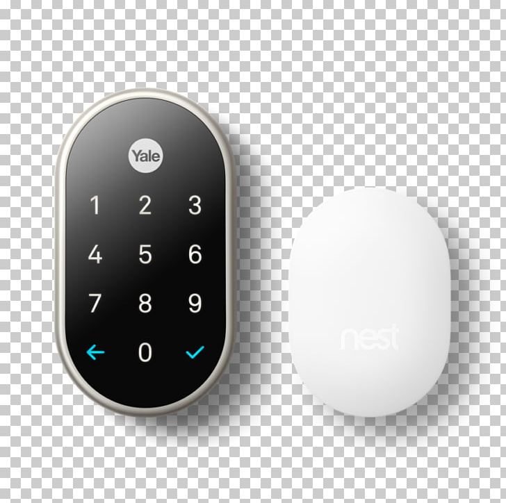 Nest Labs Yale Pin Tumbler Lock Dead Bolt PNG, Clipart, Connect, Dead Bolt, Door, Electronic Device, Electronics Free PNG Download