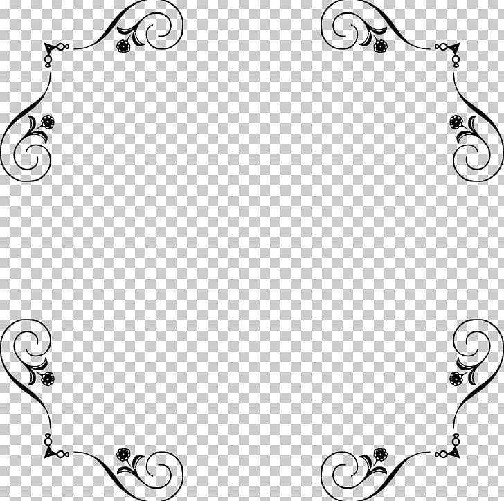 Frames Borders And Frames PNG, Clipart, Area, Artwork, Black, Black And White, Body Jewelry Free PNG Download