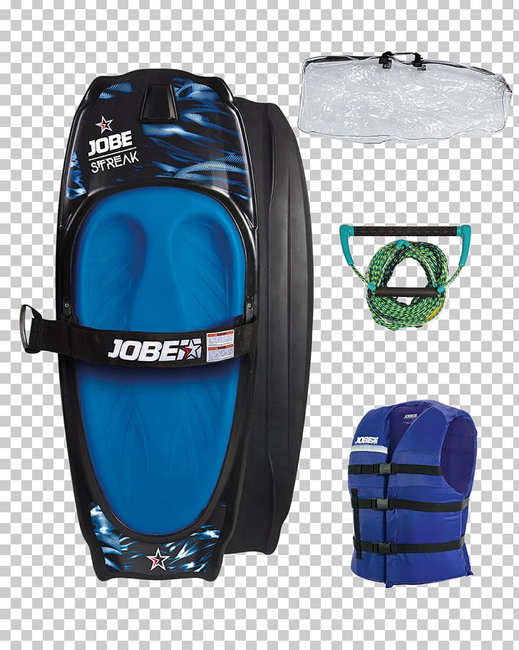 Kneeboarding Jobe Water Sports Wakeboarding Water Skiing PNG, Clipart, Blue, Electric Blue, Golf Bag, Jobe, Jobe Water Sports Free PNG Download