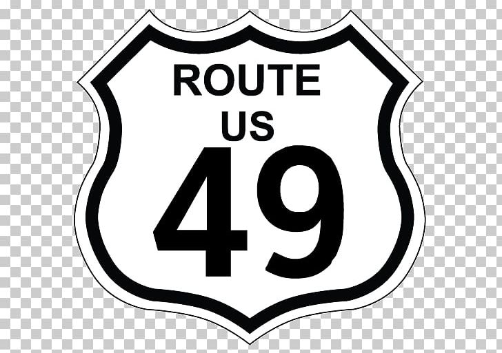 U.S. Route 66 U.S. Route 50 Road Decal PNG, Clipart, Area, Black, Black And White, Brand, Circle Free PNG Download