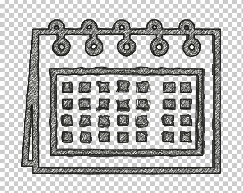 Calendar Icon Office Supplies Line Craft Icon PNG, Clipart, Black, Black And White, Calendar Icon, Line, Line Art Free PNG Download