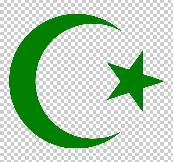 Star And Crescent Symbols Of Islam PNG, Clipart, Area, Circle, Crescent, Grass, Green Free PNG Download