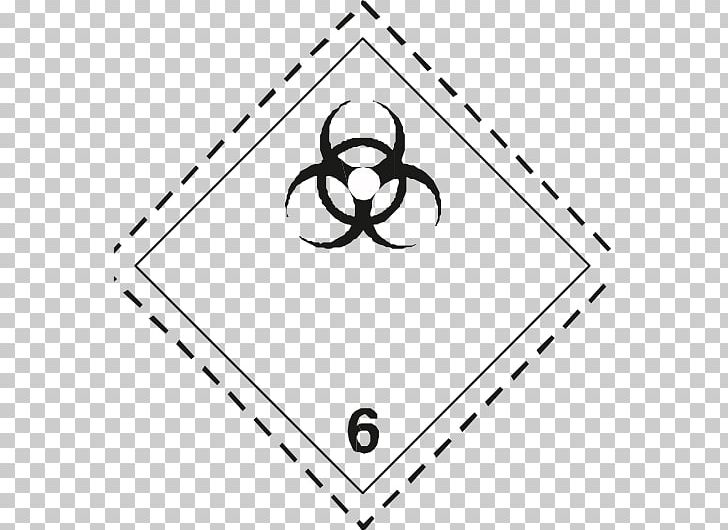 Dangerous Goods HAZMAT Class 6 Toxic And Infectious Substances ADR Material Transport PNG, Clipart, Adr, Angle, Black, Material, Monochrome Free PNG Download