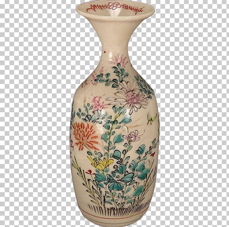 Vase Satsuma Ware Kyō Ware Japan Porcelain PNG, Clipart, Artifact, Ceramic, Craft, Flower Bouquet, Flowers Free PNG Download