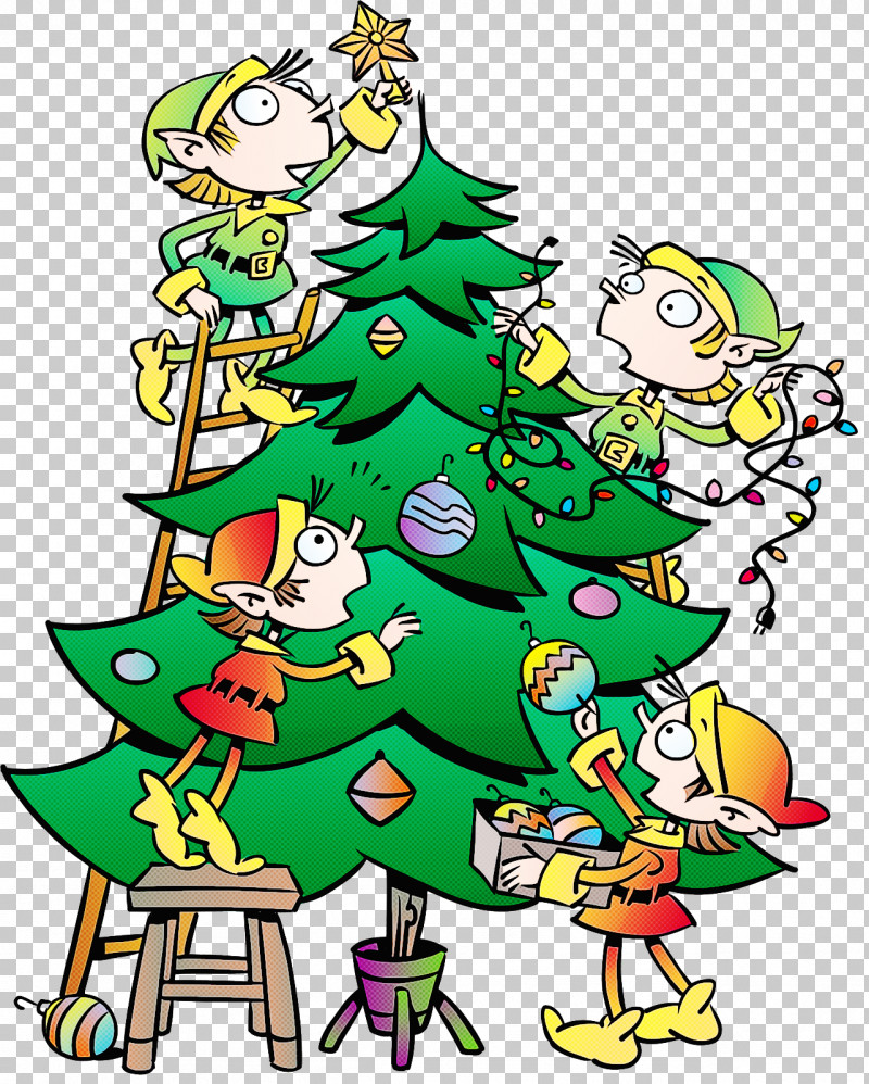 Christmas Tree PNG, Clipart, Cartoon, Christmas, Christmas Decoration, Christmas Eve, Christmas Ornament Free PNG Download