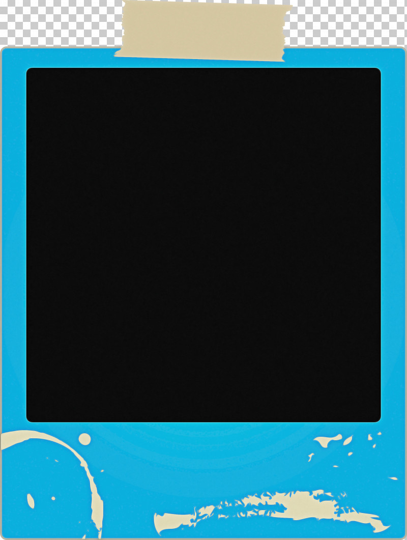 Polaroid Frame PNG, Clipart, Cobalt Blue, Computer, Computer Monitor, Laptop, Laptop Part Free PNG Download