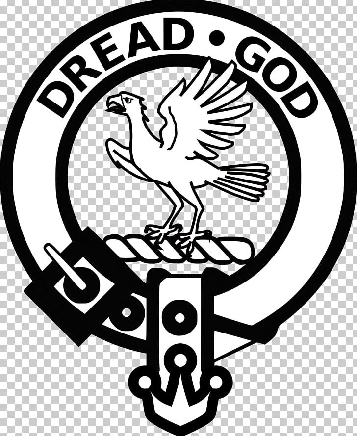 Scottish Crest Badge Clan MacIntyre Clan Macfie Scottish Clan PNG, Clipart, Art, Artwork, Beak, Black, Black And White Free PNG Download