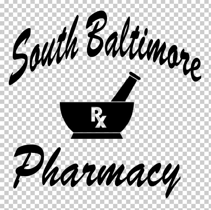 Logo Pharmacy Pharmacist Brand Font PNG, Clipart, Angle, Area, Baltimore, Black, Black And White Free PNG Download