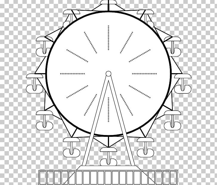 London Eye Car Black And White Ferris Wheel PNG, Clipart, Angle, Area, Artwork, Bicycle, Bicycle Wheels Free PNG Download