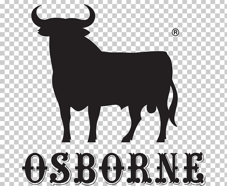 Wine Liquor Osborne Group Osborne Cream Sherry PNG, Clipart, Black And White, Bodega, Brandy, Bull, Cattle Like Mammal Free PNG Download