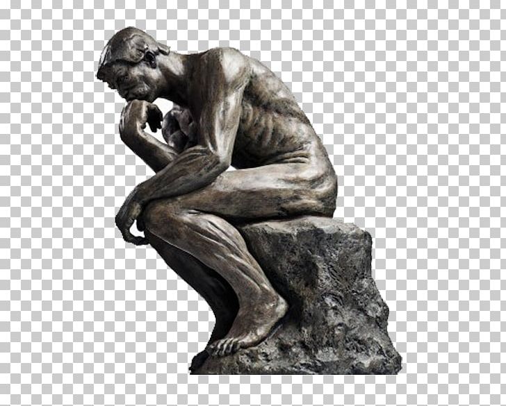 The Thinker Statue Thought Sculpture PNG, Clipart, Art, Auguste Rodin, Bronze, Bronze Sculpture, Classical Sculpture Free PNG Download