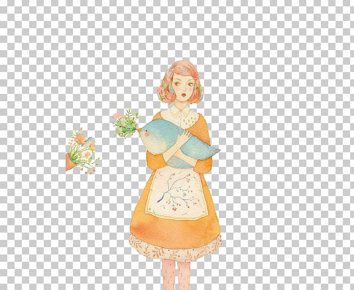 Business Woman People Orange PNG, Clipart, Adobe Illustrator, Art, Bird, Bird Cage, Birds Free PNG Download