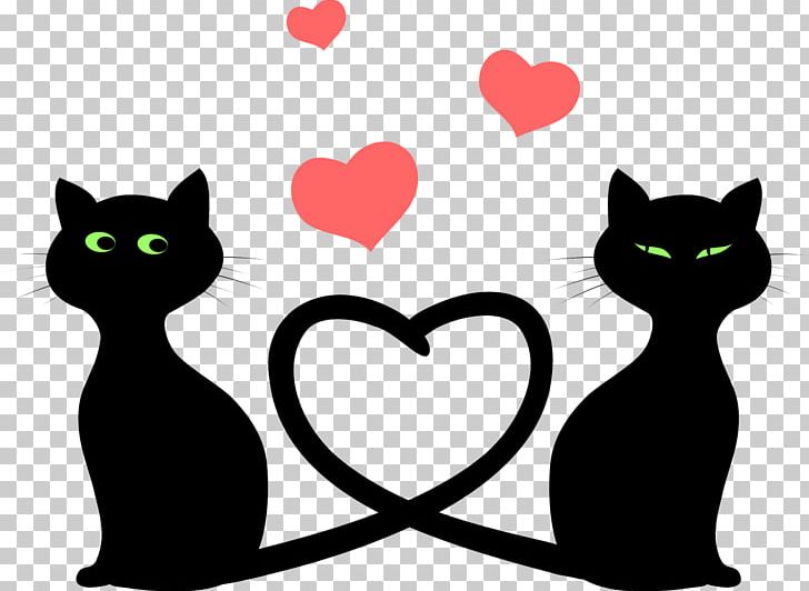 Cat Kitten Valentine's Day Veterinarian PNG, Clipart, Animals, Black, Carnivoran, Cat Like Mammal, Domestic Short Haired Cat Free PNG Download