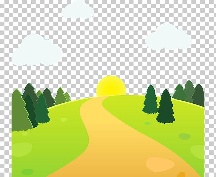 Road Cartoon Illustration PNG, Clipart, Balloon Cartoon, Boy Cartoon, Car, Cartoon Character, Cartoon Couple Free PNG Download