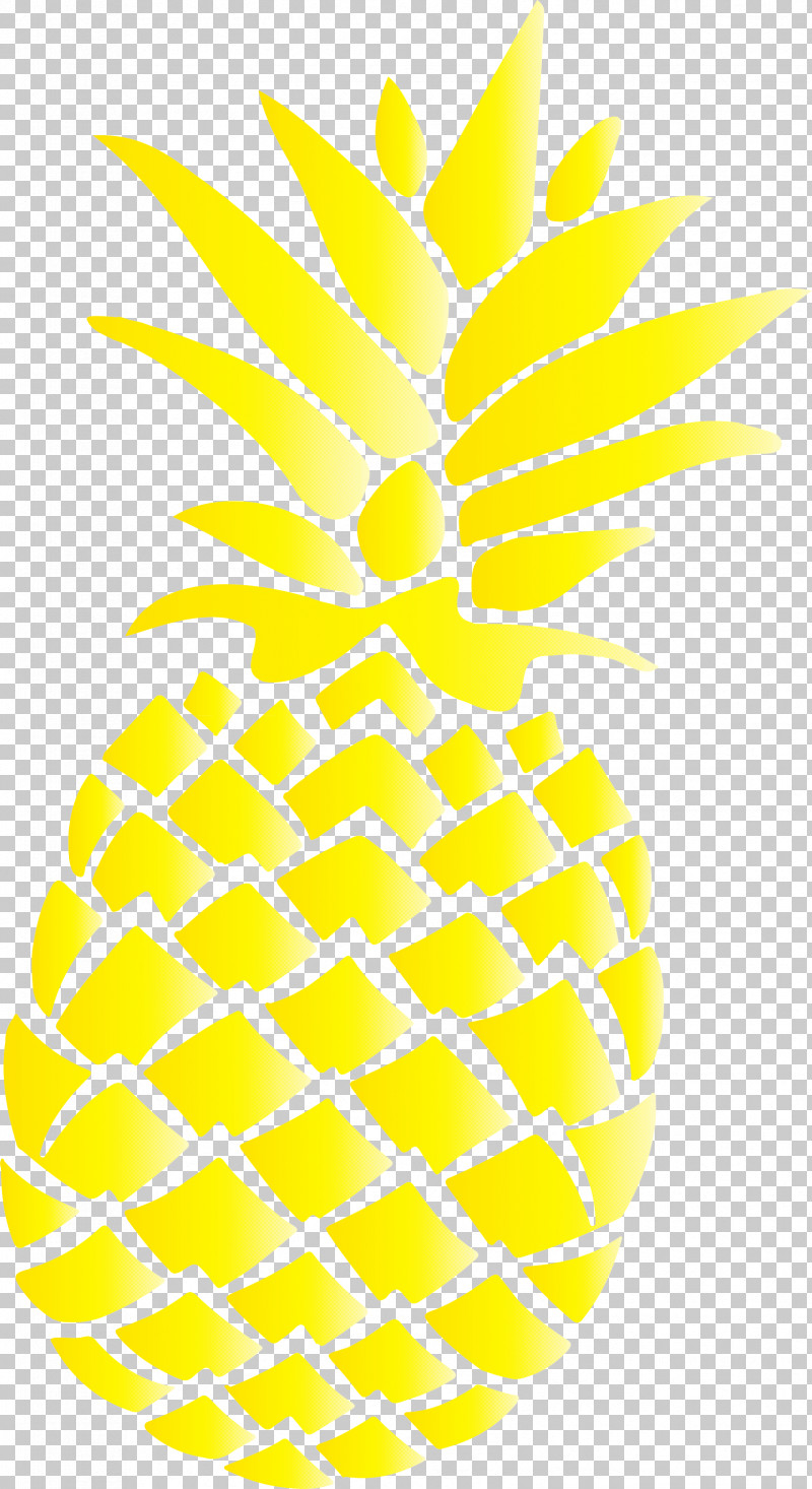 Pineapple Tropical Summer PNG, Clipart, Computer Animation, Drawing, Painting, Pineapple, Silhouette Free PNG Download