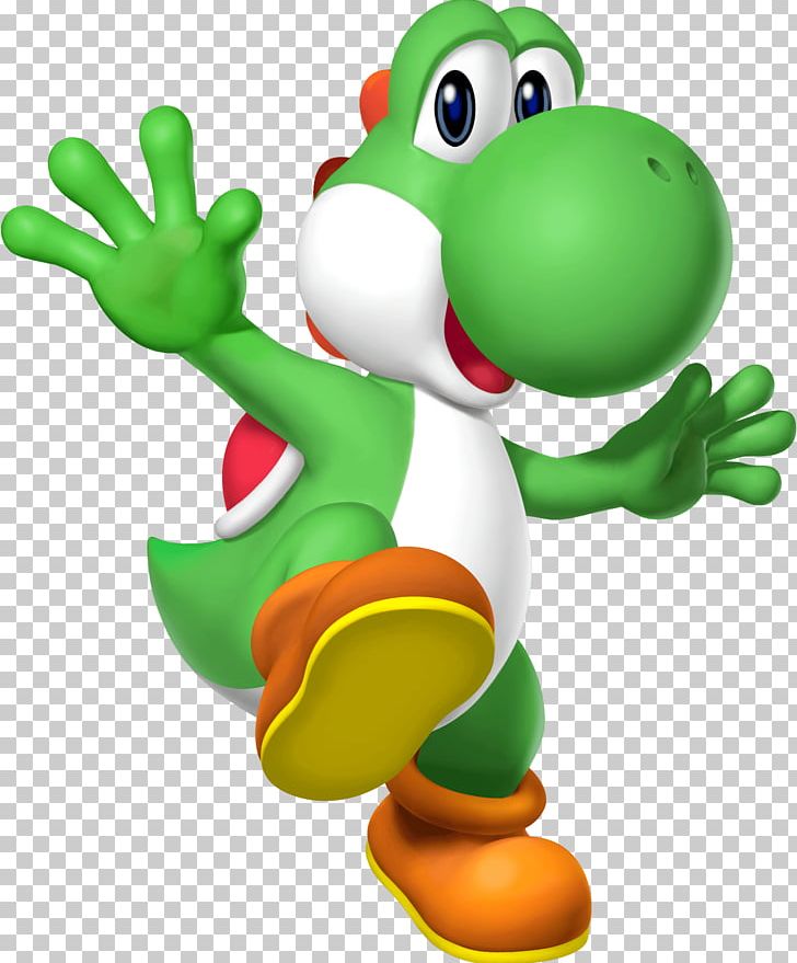 Mario & Yoshi Super Mario World Super Mario Bros. PNG, Clipart, Amp, Amphibian, Cartoon, Figurine, Frog Free PNG Download