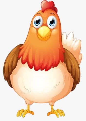 Hen PNG, Clipart, Animals, Cartoon, Cartoon Animals, Hand Painted, Hand ...