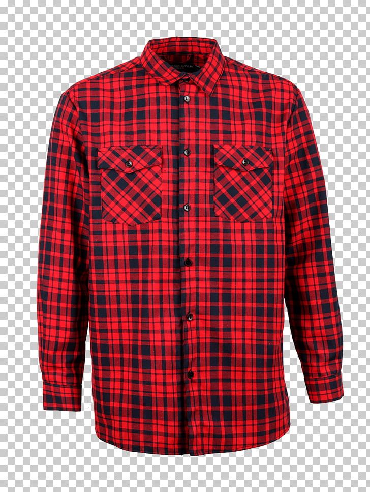 Sleeve Tartan Shirt Flannel Clothing PNG, Clipart, Black Star, Black Star Wear, Button, Clothing, Coat Free PNG Download