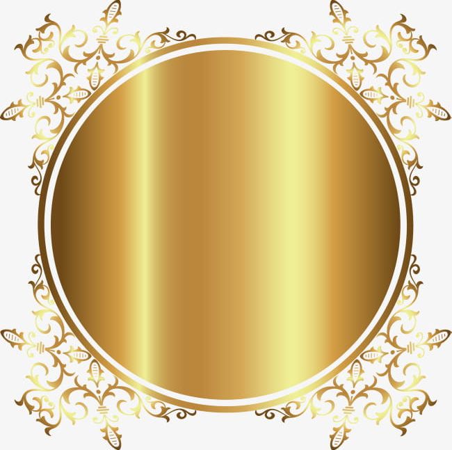 Cartoon Golden Circle PNG, Clipart, Atmosphere, Cartoon, Cartoon Clipart, Circle, Circle Clipart Free PNG Download