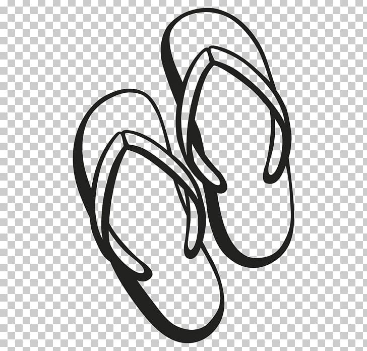 Flip-flops Drawing Sticker PNG, Clipart, Adhesive, Area, Artwork, Beach, Black Free PNG Download