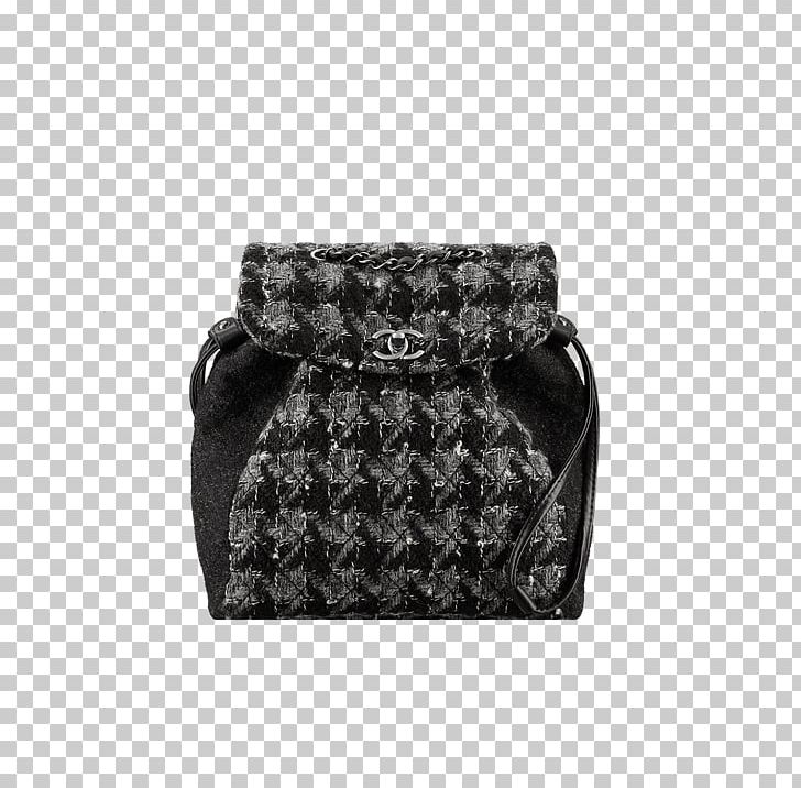 Handbag Chanel Fashion Tweed PNG, Clipart, Backpack, Bag, Black, Black And White, Chanel Free PNG Download