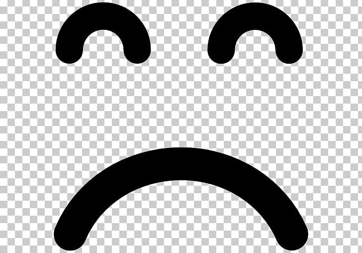 Emoticon Computer Icons Smiley Sadness PNG, Clipart, Animation, Black And White, Circle, Computer Icons, Download Free PNG Download