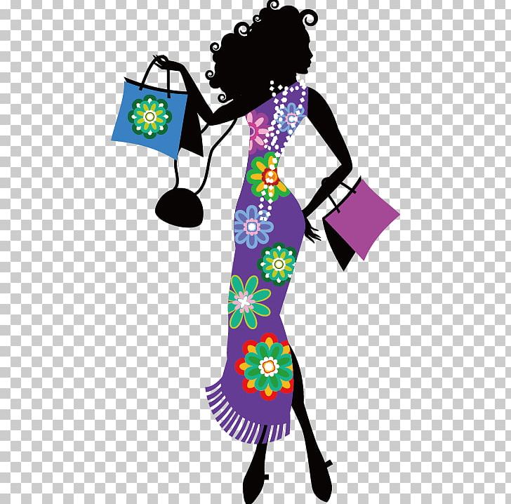 Fashion Silhouette Shopping Illustration PNG, Clipart, Business Woman, Clothing, Designer, Drawing, Fashion Design Free PNG Download