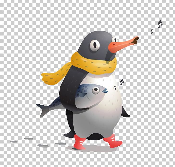 Penguin Antarctic Cartoon Illustration PNG, Clipart, Animals, Animation, Beak, Bird, Buckle Free PNG Download