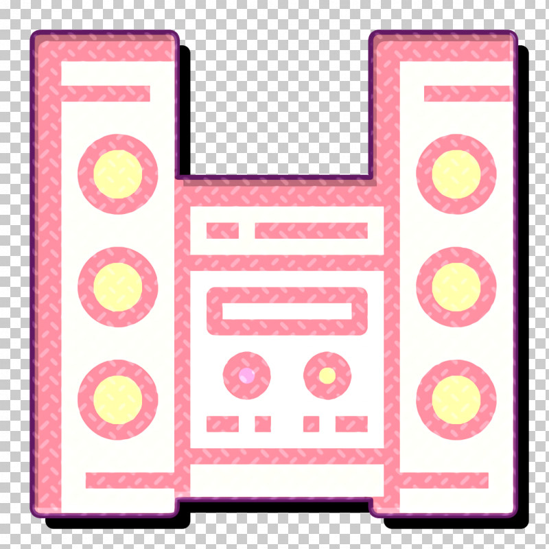 Home Theater Icon Home Equipment Icon Speaker Icon PNG, Clipart, Home Equipment Icon, Home Theater Icon, Pink, Speaker Icon Free PNG Download
