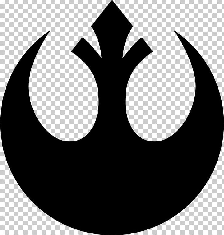 Rebel Alliance Logo Star Wars Leia Organa Wookieepedia PNG, Clipart, Black, Black And White, Circle, Empire Strikes Back, Galactic Empire Free PNG Download