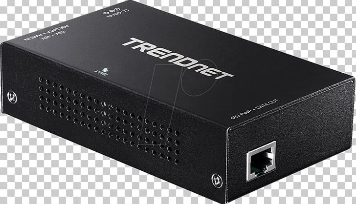 HDMI Gigabit Poe+ Repeater TRENDnet Power Over Ethernet PNG, Clipart, Adapter, Amplifier, Audio Receiver, Bridging, Cable Free PNG Download