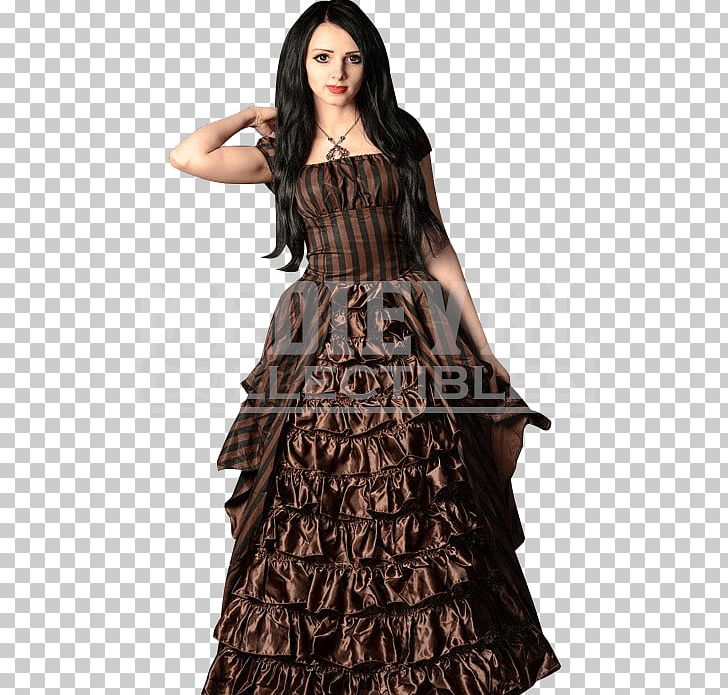 Ruffle Dress Steampunk Fashion Clothing Gown PNG, Clipart, Blouse, Clothing, Cocktail Dress, Corset, Costume Free PNG Download