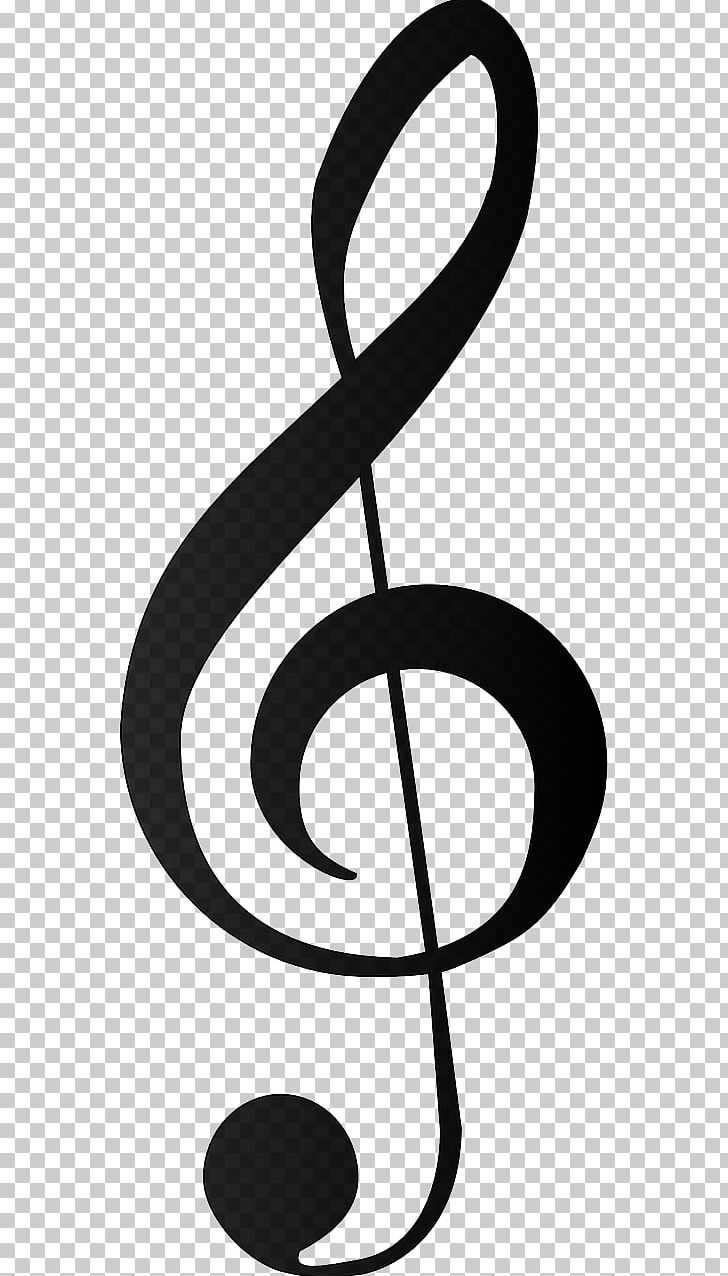 G-clef Musical Note Treble PNG, Clipart, Black And White, Clef, Key, Line, Melody Free PNG Download
