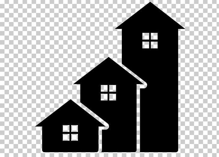 Townhouse Real Estate Property Computer Icons PNG, Clipart, Angle, Area, Black And White, Building, Condominium Free PNG Download