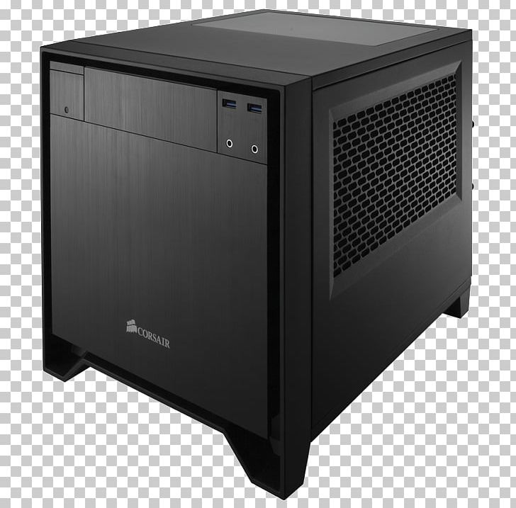 Computer Cases & Housings Power Supply Unit Mini-ITX Corsair Components Personal Computer PNG, Clipart, Atx, Audio Equipment, Conventional Pci, Corsair Carbide Series Air 540, Corsair Components Free PNG Download