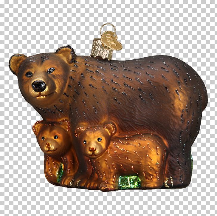 American Black Bear Brown Bear Christmas Ornament PNG, Clipart, American Black Bear, Animals, Bear, Brown Bear, Carnivoran Free PNG Download