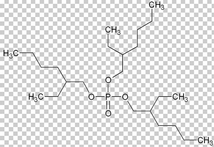 Tris(2-ethylhexyl)phosphate Organic Chemistry Brutoformule PNG, Clipart, Angle, Area, Auto Part, Black And White, Brutoformule Free PNG Download