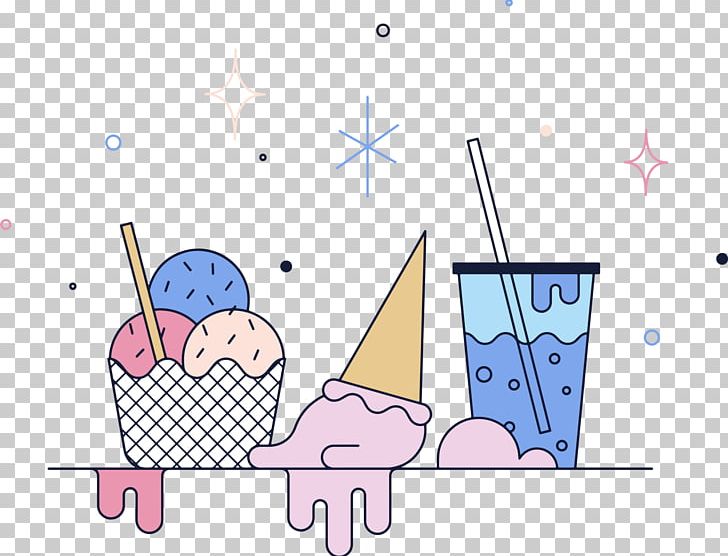 Ice Cream Cones Illustration PNG, Clipart, Angle, Area, Art, Cartoon, Cold Drink Free PNG Download