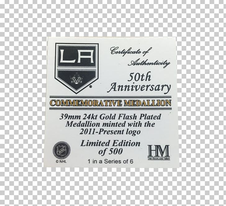 Los Angeles Kings Ohio Coin Mint Silver PNG, Clipart, Brand, Championship, Coin, Drew Doughty, Label Free PNG Download