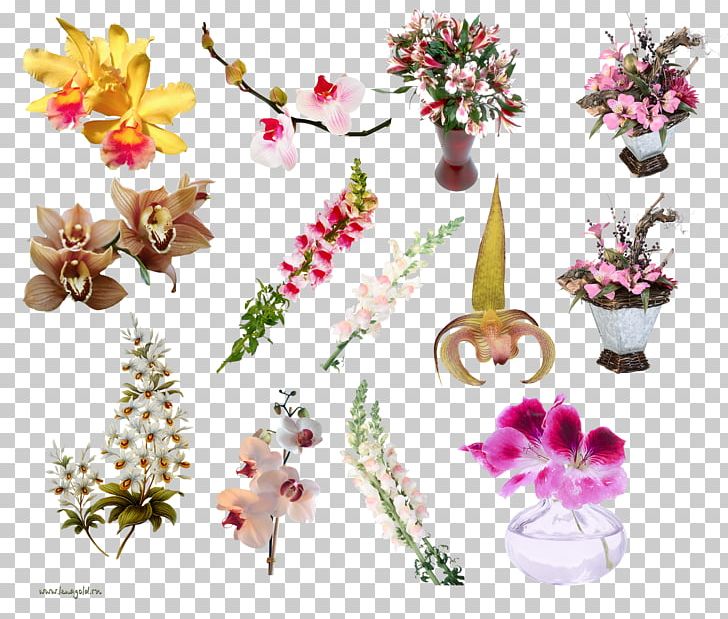 Floral Design Orchids Cut Flowers PNG, Clipart, Art, Blossom, Branch, Bud, Depositfiles Free PNG Download