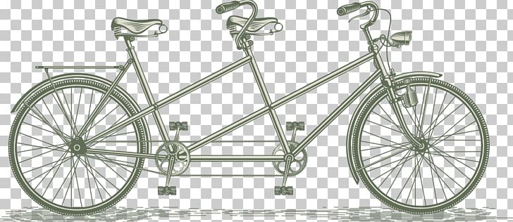 Tandem Bicycle Cycling PNG, Clipart, Bicycle, Bicycle Accessory, Bicycle Frame, Bicycle Part, Bike Vector Free PNG Download