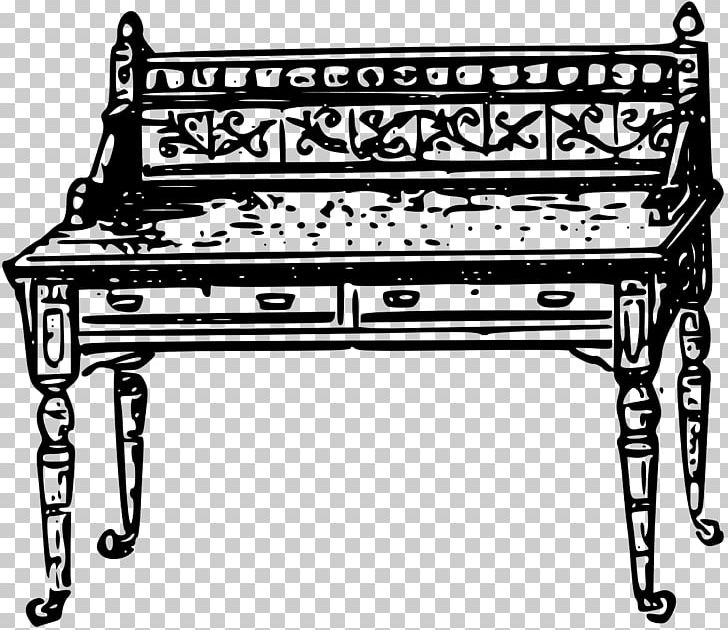 Table Antique Furniture PNG, Clipart, Antique, Antique Furniture, Bed, Black And White, Chair Free PNG Download