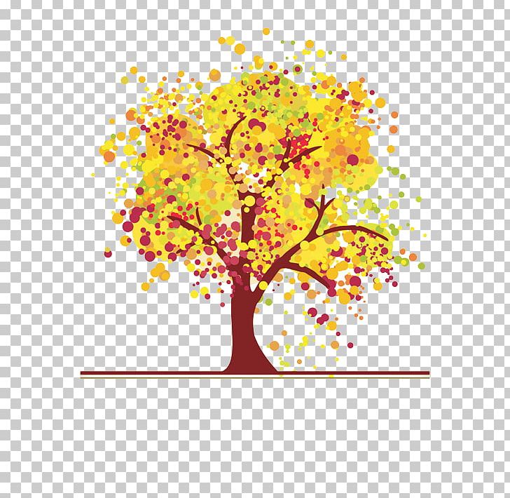 Tree Autumn Leaf Color PNG, Clipart, Art, Autumn, Branch, Decoration, Decorative Patterns Free PNG Download
