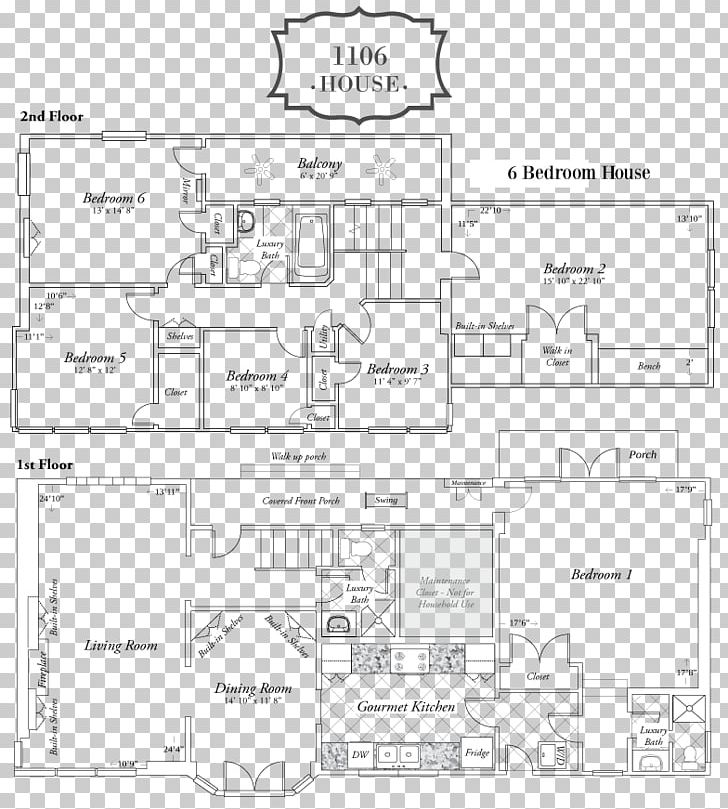 Floor Plan House University Of Florida Technical Drawing PNG, Clipart, Angle, Area, Artwork, Bedroom, Black And White Free PNG Download