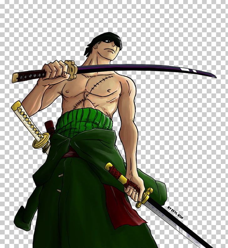 Roronoa Zoro Monkey D. Luffy One Piece PNG, Clipart, Anime, Bowyer, Cartoon, Character, Cold Weapon Free PNG Download